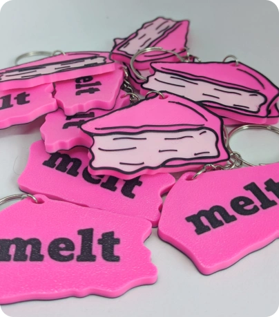 llaveros 3d para eventos